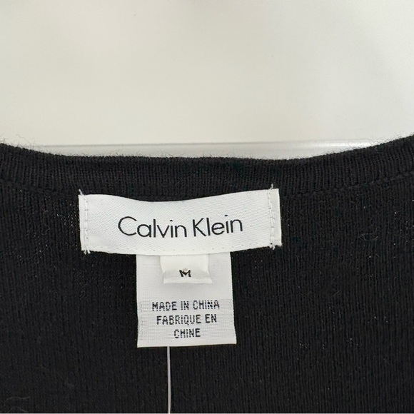 Calvin Klein Wool Blend Sheath Dress Size M - Picture 6 of 8